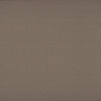 Embossed leather texture P64 Umber by Sovet Italia, featuring a dense, repeating linear pattern and matte finish.